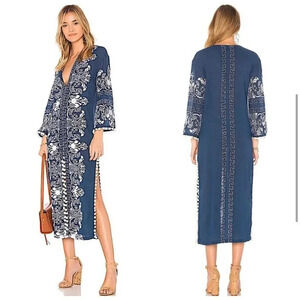 MISA Dress Women’s XS Izola Calia Tunic Embroidered